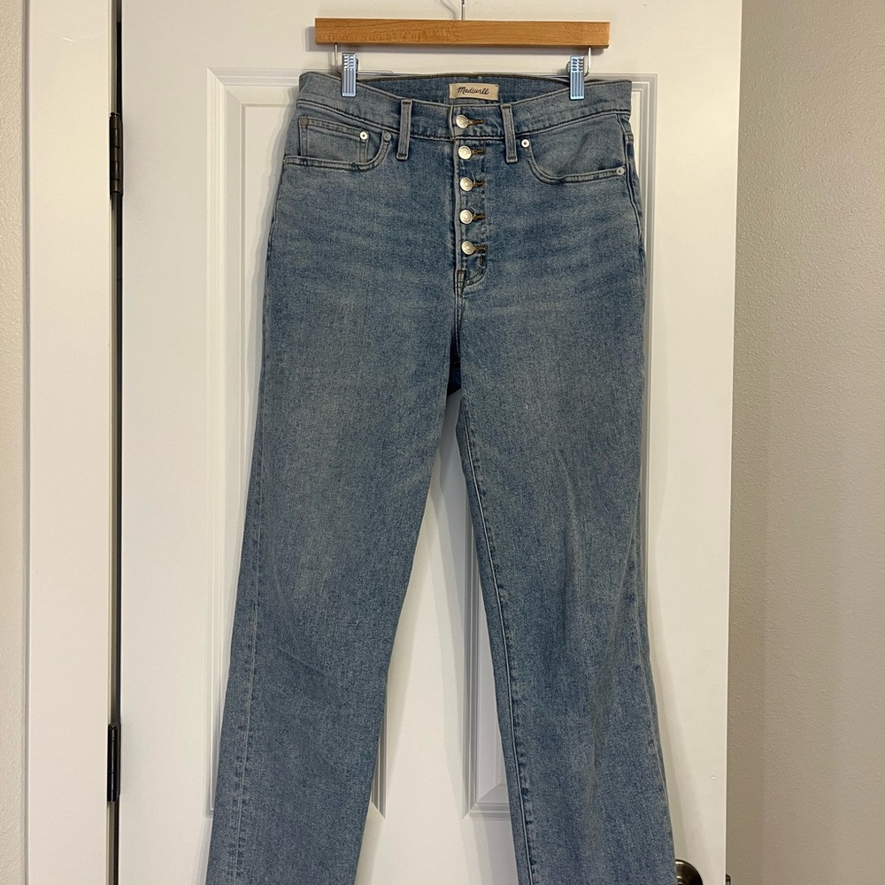 Madewell straight Jean 29